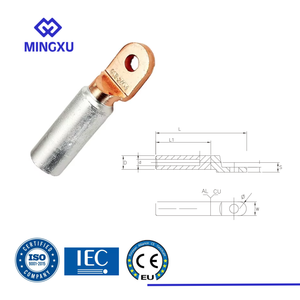 Crimp Wire Connection Terminal Copper Aluminum 16mm-1000mm2 ACL-150 Bimetal/Bimetallic Cable Crimping Lug Connectors