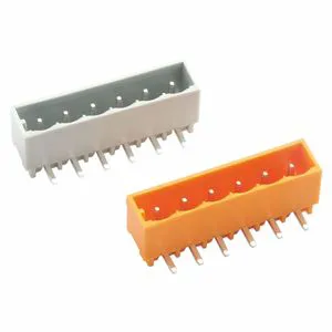Wanjie Terminal Block / Horizontal Male Terminal Block 5.0/5.08mm / Pluggable Spring Terminal Block(WJ0402/0502-02XX)