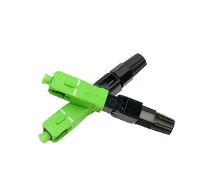 Low IL SC Fiber Optic Connector for Quick Installation Fiber Optic Cable Connector