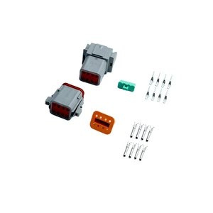 Deutsch DT Connector Waterproof Sealed Electrical Plug Housing Wire 8-Pin Male/Female Electrical Dt Connector DT04-8P/DT06-8S