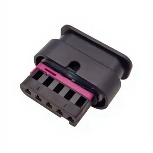 1-1718806-1 Automotive 60V Gold Contact Nylon PA66+GF30 IP67 Waterproof Sealed Connector Housing Wholesale Black/Purple
