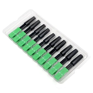 SC/APC UPC/SC/APC Fast Fiber Optic Connector Assembly Pre-Polished Field-Installable Indoor Use