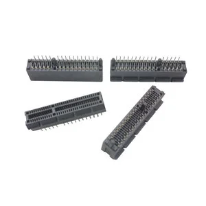 PCIE Alternative Molex 87715-9108 CONN PCI EXP FEMALE 64POS 0.039 1.0mm pitch card edge connector
