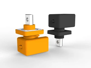Through-Wall New Energy Storage Terminal Block High Current 120A Lithium Battery Terminal Connector For Energy Storage Systems