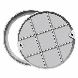 Modern Design Galvanized Stainless Steel Manhole Cover Outdoor Building Application Metal Building Material