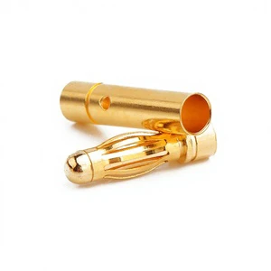 Amass GC3010 3mm Banana Plug 30A Rated Gold Plated Pure Copper Joint Original Factory Stock For Testing Device Interface Linkage