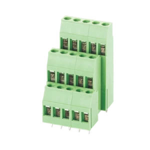 Wanjie WJ130T3A-5.0 /WJ130T3A-5.08 300V 20A 2.5mm Pitch 5.0/5.08mm Copper PA66 PCB Terminal Block 2X2P 2X3P Connector CUL CE