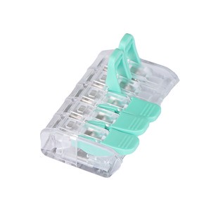 GW OJ-266 5P Spring Terminal Block Quick Push-in Wire Connectors For Electric Cable Connection