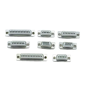 Custom JIANGJI DB9 DB25 Male Female Cable D-SUB Connector Nut Series White/Black Wide Compatibility