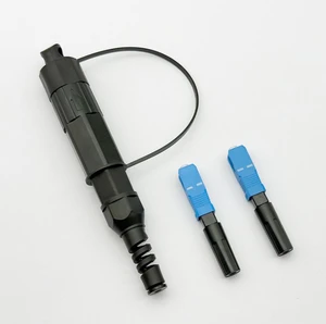 SC APC/UPA IP68 Waterproof MINI Type Fiber Fast Connector for FTTH On-site Installation Fiber Optic Equipment Fast Connector