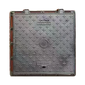 SMC Waterproof Composite Manhole Cover Lock Inspection Casting Services Watertight Manhole Covers