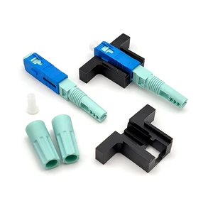 High Quality Fiber Fast Connector for Fiber Optic Connector SC APC UPC Single Mode Field Assembly