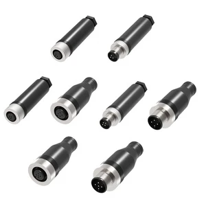 Sensor Accessory M8 M12 3 Pin 4 Pin PVC PUR Connection Cable Connector