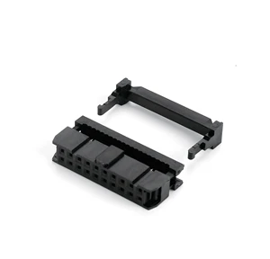 IDC Socket Connector for Parallel Ribbon Cable 20 Pin 2.54mm 254mm Pitch Wire to Board Female Rectangular T812 Series IDC IDT