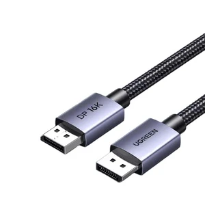 For DP123 DP Line 2.1 Version 16K E-sports Grade 240Hz High Refresh Rate Adapter Cable Nylon 80Gbps 2.0/1.4 Compatibility