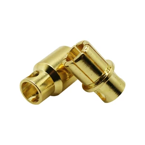 Gold-Plated 8mm Banana Plug Female/Male Connector Bullet for RC ESC Battery Motor Male Connector