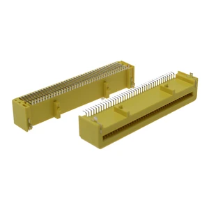 90 Degree Micro Bit Board Connector Socket 40 Pin 1.27mm Board to Board Connector for Raspberry Pi Programming(Yellow)