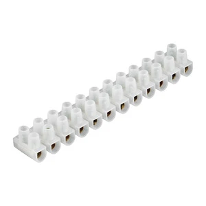 U or H Type PE PP PA Material X3 3A 5A 6A 10A 15A 20A 30A 60A 80A 100A 150A Current White or Black Screw Barrier Terminal BlocK