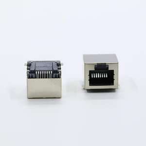 Hot Sale 8P RJ45 Ethernet Connector with Shield 8-core Network Connector