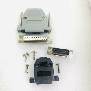 D-Sub Connectors D-Sub 9pin 15pin 25pin 37pin 50pin Plastic Assembly Housing with Protective Hood