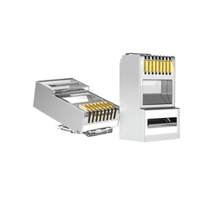 High-Performance Cat6 UTP RJ45 Plug Ethernet Connector Cable Factory-Certified Terminal Blocks