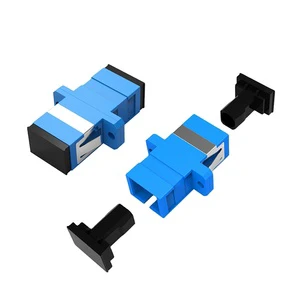 Dsee Fiber Optic FTTH Connector Adapter SC/UPC SM Flange Singlemode Simplex SC-SC APC Coupler 2 Year Warranty