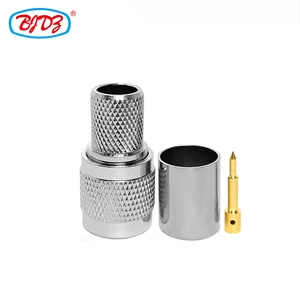 Factory Directly TNC Male Plug RG214 RG8 RG213 LMR400 H1000 7DFB 8DFB RF Coax Coaxial Connector Stock for Coax Cable