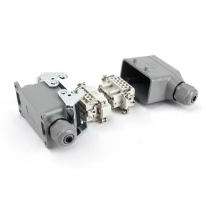 BYLJQ Factory Price Heavy-Duty 500V 16A Terminal Connector 10Pin 12pin Male and Female Copper Material For Packaging Machinery