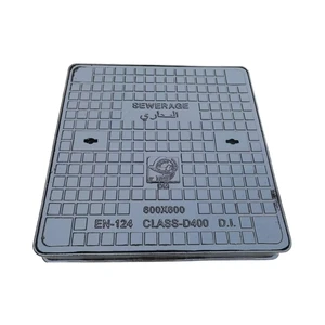 EN124 Cast Iron Manhole Cover Heavy Duty Utility Manhole Cover Dci Manhole Cover