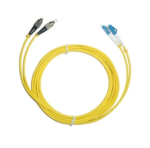 Telecom-grade Fiber Optic Patch Cord with UPC Connector, Single-mode Single-core Stable Transmission *length Customizable