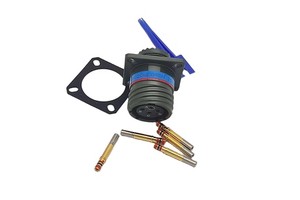 D38999/20WC04PN MIL-DTL-38999 Series III 4-Pin Male Female Electrical Connector