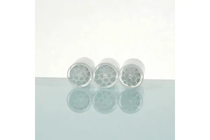 2026 New Design Connector Vortex Tips 17 Holes Joint Tips Helix Style 12mm Glass Spiral Head Tip Filter Core for Rolling Paper