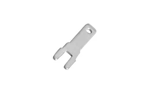 Custom 10A Metal Electrical PCB Tab Terminal Steel Stamped Part With Copper Contact For Power Applications