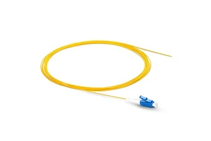 LC/UPC Bare Fiber Optic Pigtail Singlemode G652D 0.9mm LSZH Jacket Custom Length DAMU for FTTH/FTTB/FTTX Networks Splice Closure