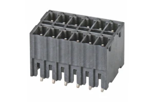 Double Vertical Header 2X 3.81mm High Temperature Terminal Block