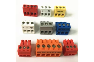 Red Blue Black Yellow Orange White Green Terminal Block 5.08mm Pitch Pluggable Terminal Blocks