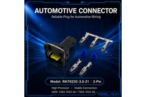 2 Pin TE Tyco EV1 Connectors Fuel Injector Connectors Auto Wire Harness Socket 829441-1 881739-1 DJ7023C-3.5-21