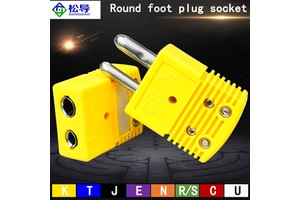 K-type J E N RS U B CC Connector OSTW-K-M/F Thermocouple Plug Socket OSTW Large Connector