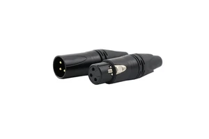 Mini Audio Xlr Connector 3 Pin Waterproof Design for Audio & Video Applications