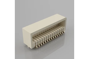 BTB HC-PBB08-1-40-F-S-H5.1 Female 0.8mm Pitch Single Slot Board to Board & Mezzanine Connectors Right-angle Connector for Pcba