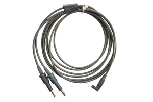 Electrosurgical Cables 4.0mm Banana Plug Handle Connecting Wire for Surgical Instruments Reusable Bipolar Cable