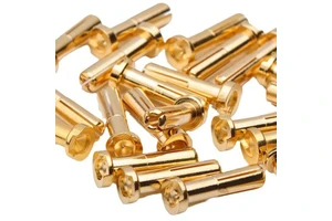 Amass GC4015 4mm 45A Gold-Plated Banana Plug, Male Female Connector For RC Motor ESC, Factory Direct OEM Service