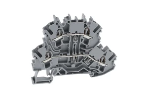 W a G O 2002-2201 Double-Deck Terminal Block; Through Terminal Block