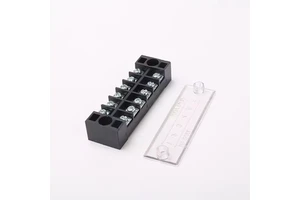 TB1503 Double Row Screw Terminal Block 15A 3 Way