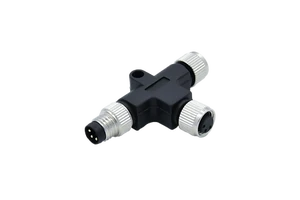 M8 Brass Nickel-plated Housing Gold-Plated Contacts Waterproof IP67 3Pin Male Female Socket Panel Wire Connector 12mm Automotive