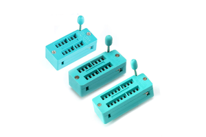 2.54MM IC lock seat socket Test Universal ZIF sockets 14Pin 16Pin 18Pin 20Pin 24Pin 28Pin 14P 16P 18P 20P 24 28P IC socket