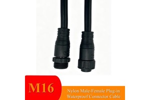 JOYL M16 2-21 Pin Branch Type Multi Way Joint Power Connector Copper Gold Plating For Solar Power System RF Large Facility