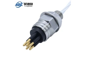 Subsea Wet-Pluggable Connector MCBH8F MCIL8M 8Pin Micro Circular Stainless Steel Underwater Connector For ROV