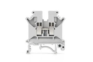 UK5N DIN Rail Screw Terminal Block 4mm2 12 AWG Feed Through Wire Connector Universal Electrical Terminal