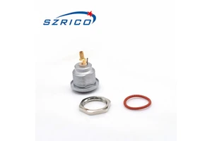 Precision Water-Resistant Dual Coaxial Connector for Audio and Video Signal Transmission